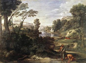 尼古拉斯 普桑 Landscape with Diogenes 尼古拉斯 普桑 Landscape with Diogenes